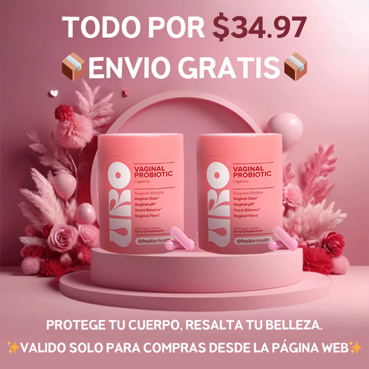 COMBO CUIDA TU INTERIOR 💝2x1 URO PROBIOTICOS VAGINALES 💊
