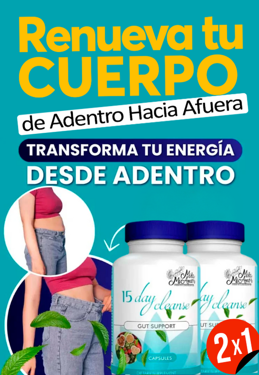 (Lleva 2x1) 🎁 15 DAYS CLEANSE