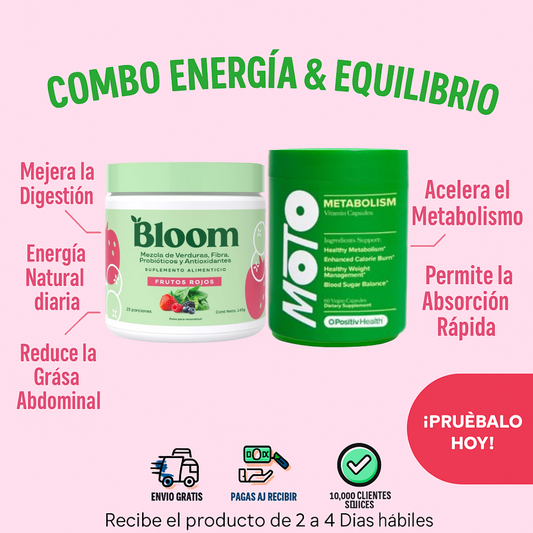 MEJORA TU METABOLISMO 🍃Bloom & Moto Metabolism💊